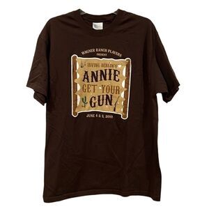Men’s Annie Get Your Gun T-shirt Sz.L